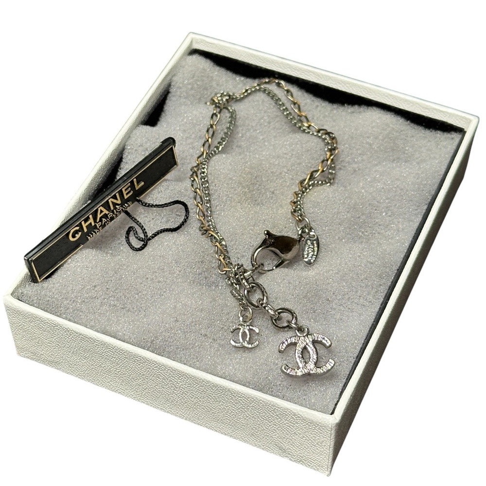 CHANEL Double CC Fashion Bracelet - Picture 5 of 6